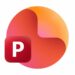 Microsoft Powerpoint 2025 icon in Windows 11 Color style